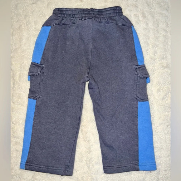 Nike Youth Tri-Color Soft Retro Sweatpants With Pockets Size 24 Months - Picture 3 of 9